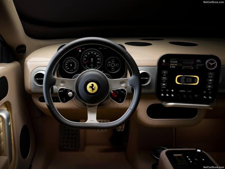 Ferrari ilk tam elektrikli otomobilini tanıttı! Şaşırtan tasarım