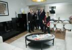 Cumhurbaşkanı Erdoğan, Arnavutluk'taki örnek daireleri gezdi