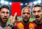 Kırmızı kart rekortmeni futbolcular açıklandı! Zirvedeki ismin lakabı 'canavar!'