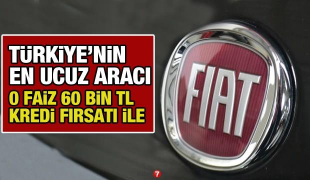114 bin TL Türkiye’nin en ucuz sıfır aracı!  60.000 TL’ye kadar% 0 faiz fırsatı ile