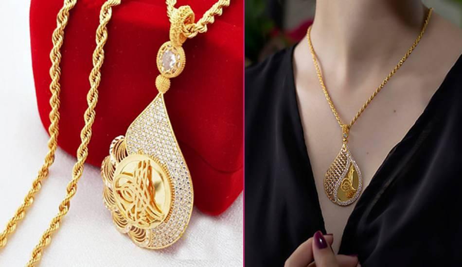 En Guzel Tugrali Altin Kolye Modelleri 2021 Tugrali Altin Kolye Fiyatlari Moda Haberleri