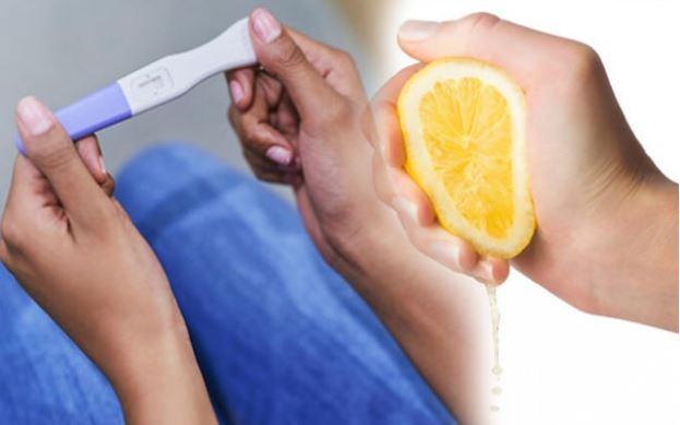 limonla hamilelik testi nasıl yapılır?