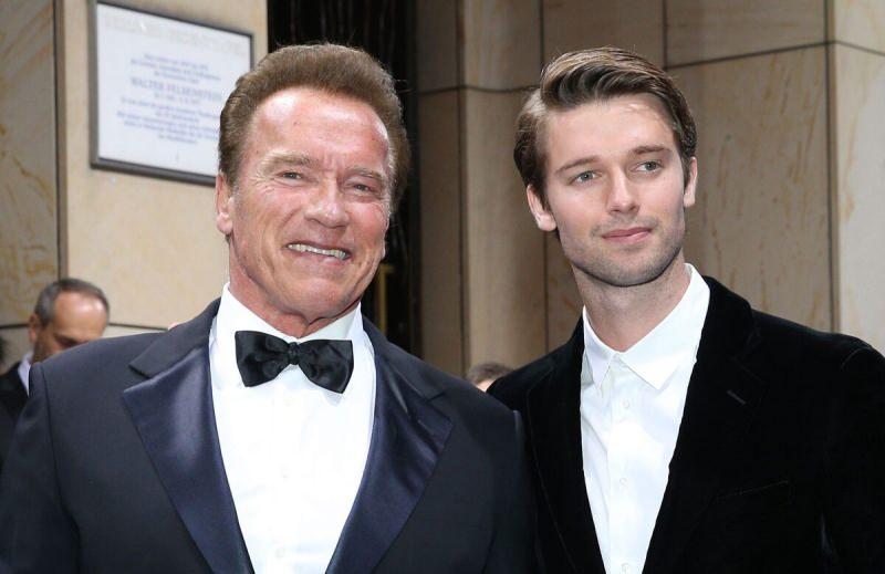Arnold Schwarzenegger ve oğlu