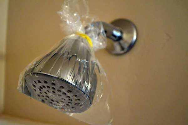 duş başlığı nasıl temizlenir