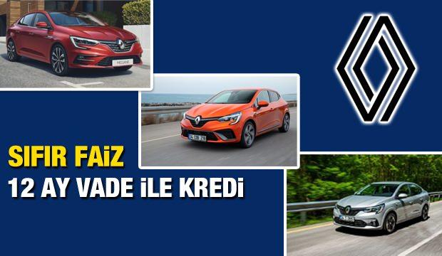 Faizsiz sıfır araç satışı sürüyor! Sıfır faiz ile 2021 Renault Clio, Megane, Taliant kampanyası