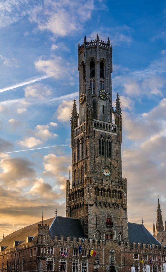 Brugge Çan Kulesi Belçika