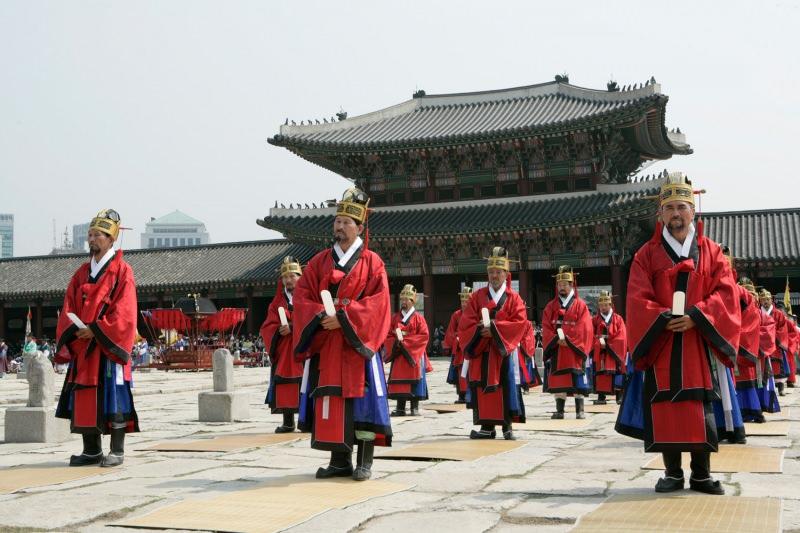 Jongmyo Tapınağından kareler