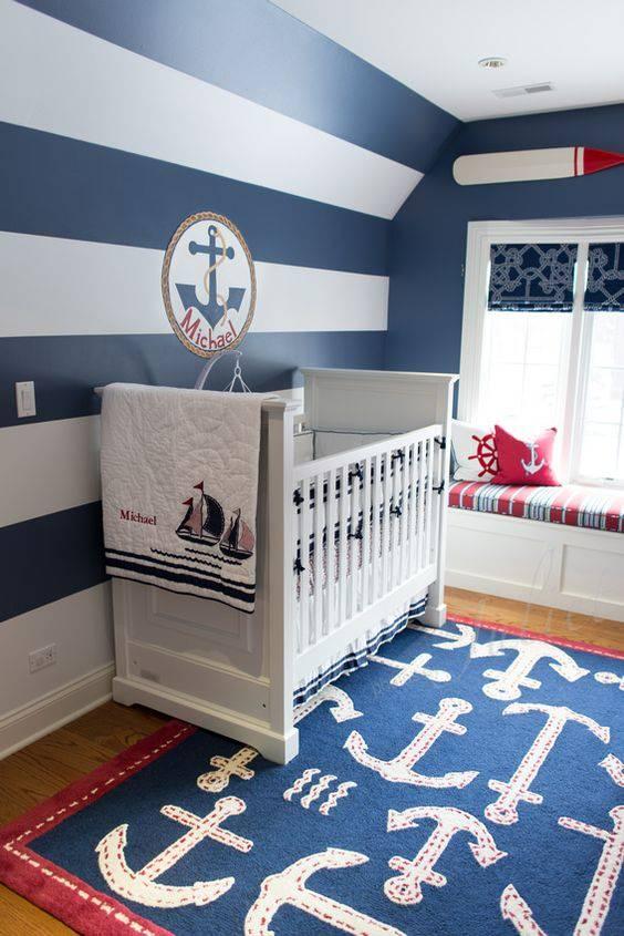 Erkek bebek odası dekorasyonu