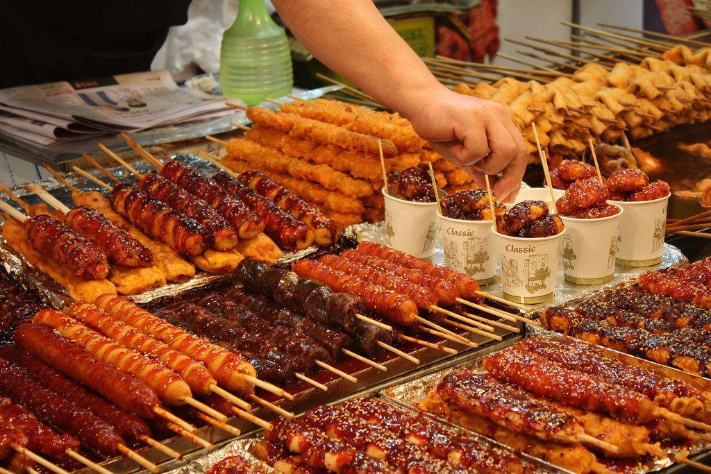 Güney Kore sokak lezzetleri
