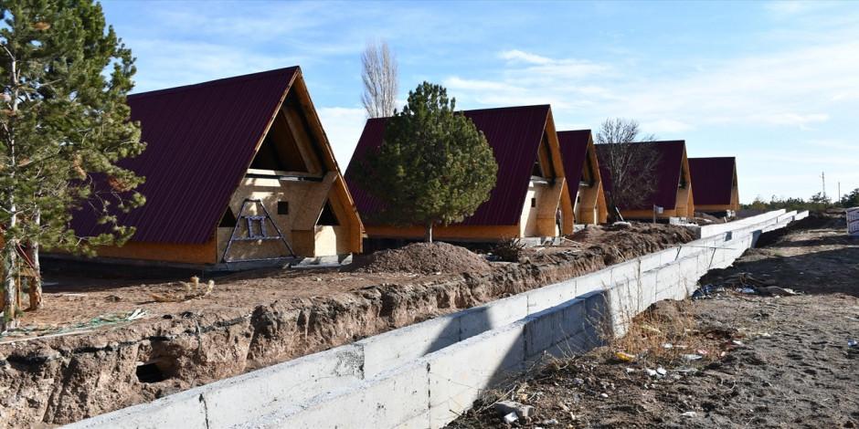 Sivas'ta "bungalov tatil köyü" hizmet vermeye başlıyor