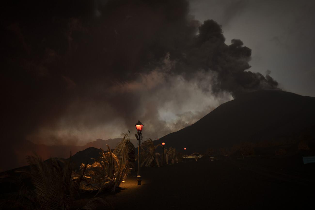 İspanya’daki La Palma Adasında patlama 