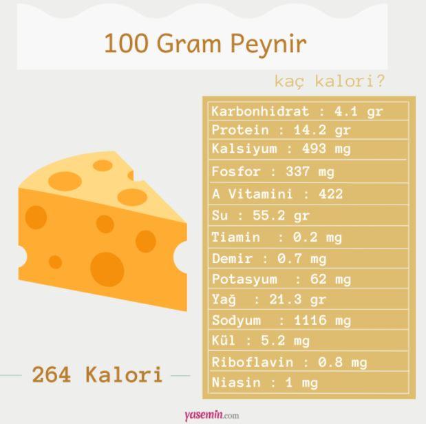 peynir besin değeri