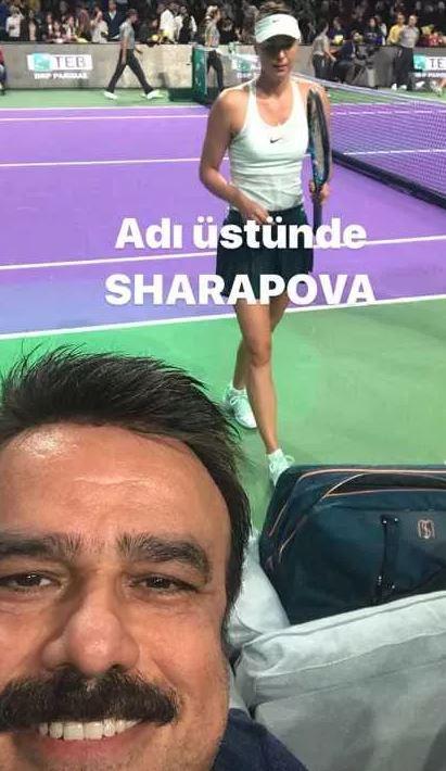 Bülent Serttaş ve Maria Sharapova