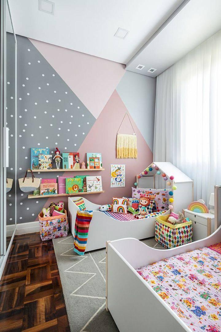 İki kişilik çocuk odası dekorasyonu