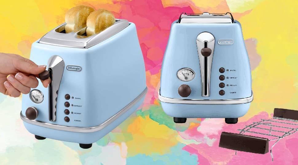 Delonghi ICONA VINTAGE İki Dilim Ekmek Kızartma Makinesi 