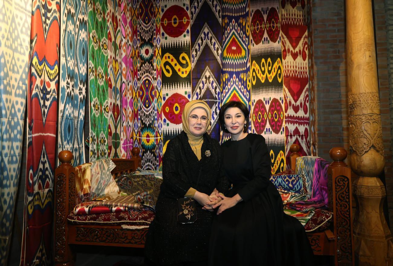 Emine Erdoğan Özbekistan Elişi Sanatları Müzesi