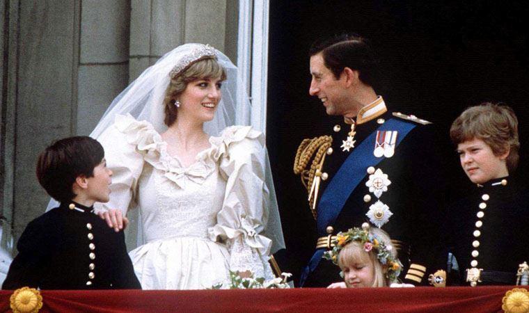 Prenses Diana ve Prens Charles düğünü