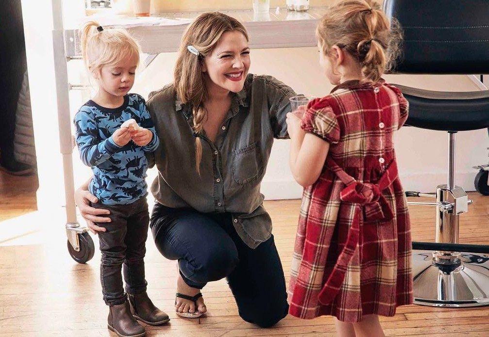 drew barrymore ve kızları