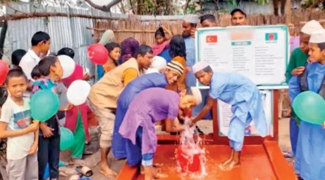 Esra Erol adına Bangladeşte su kuyusu açıldı