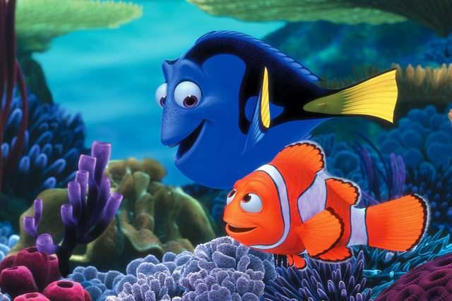 Kayıp Balık Nemo filminden kareler