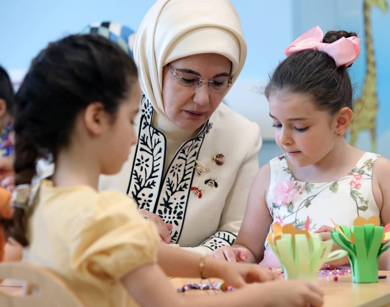Emine Erdoğan öncülüğünde 150 anaokulu hizmete girdi