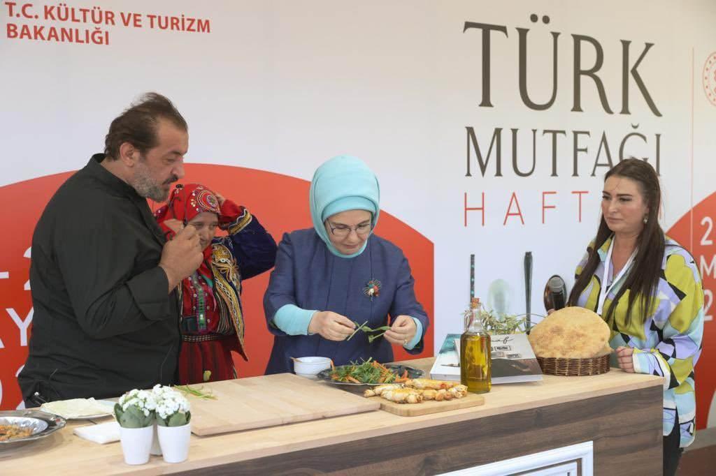Ünlü şefler Emine Erdoğan ile bir araya geldi