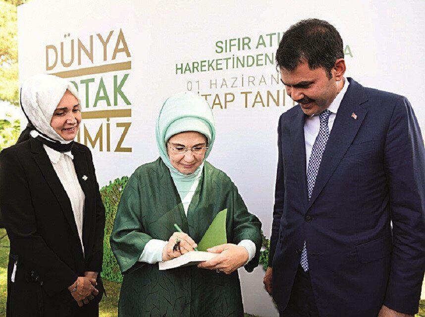 Emine Erdoğan öncülüğünde Dünya Ortak Evimiz kitabı okuyucuyla buluşuyor