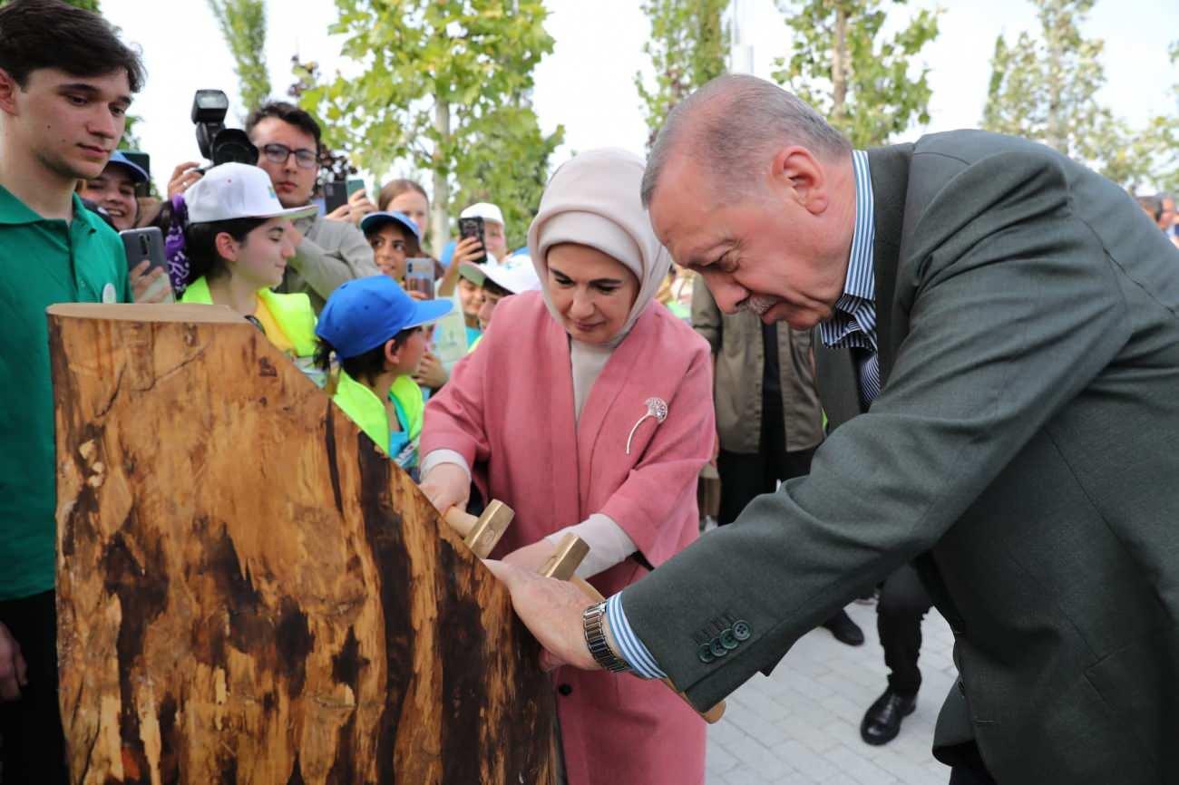 Emine Erdoğan ve Recep Tayyip Erdoğan