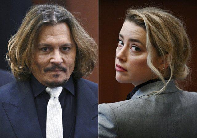Johnny Depp ve Amber Heard davasından kareler