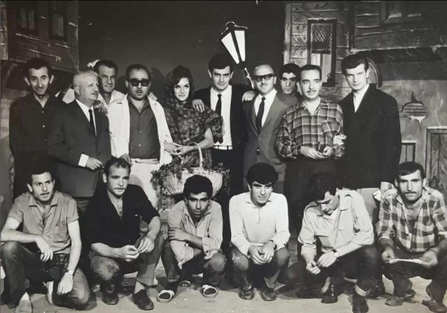 1965 Çiçekçi Kız film ekibi