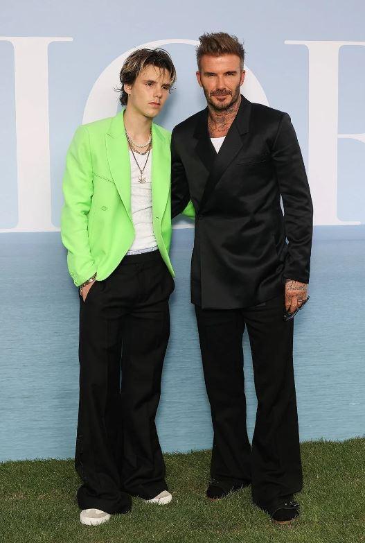 David Beckham ve oğlu Cruz Beckham
