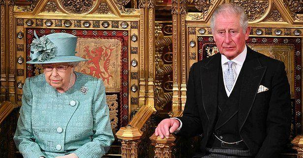 Kraliçe II. Elizabeth ve oğlu Prens Charles