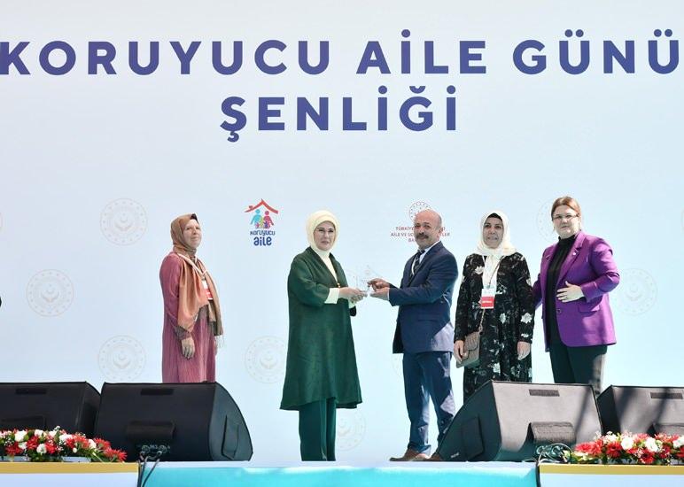 Emine Erdoğan Koruyucu Aile Günü Şenliklerinde konuştu