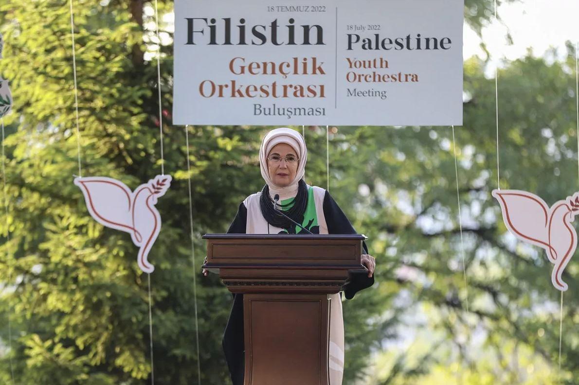 Emine Erdoğan Filistin Gençlik Orkestrası Buluşması