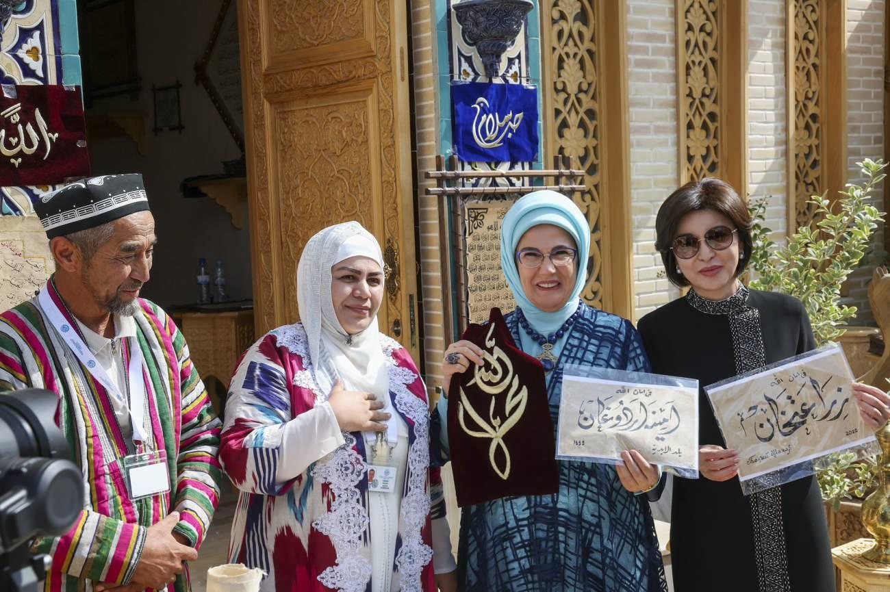Emine Erdoğan Özbekistan ziyaretinden