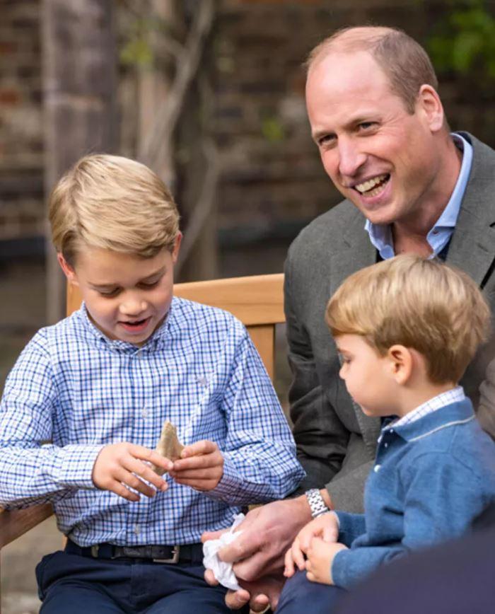 Prens William ve Kate Middletonın oğlu Prens George 