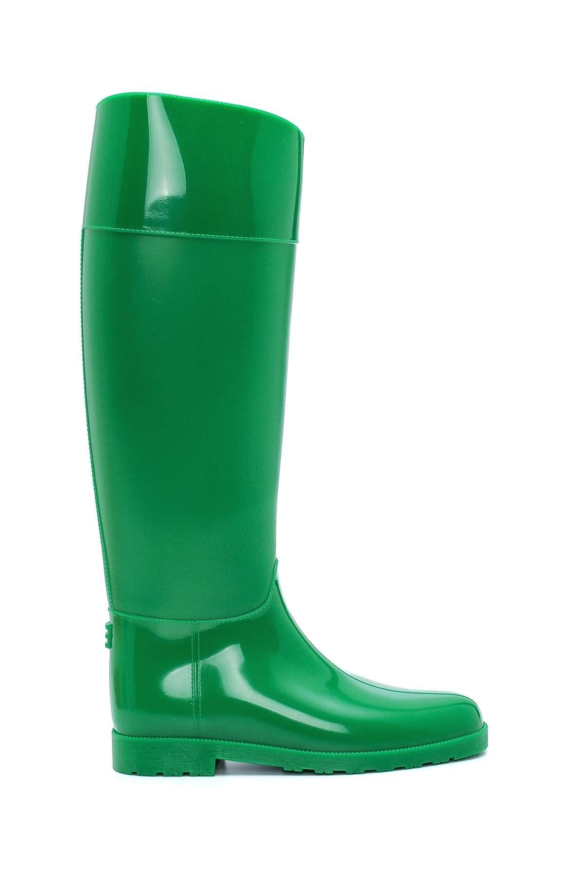 Yeşil Kadın Yağmur Çizmesi