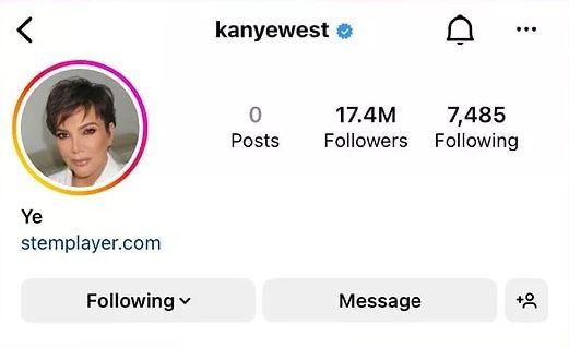 Kanye West sosyal medya 