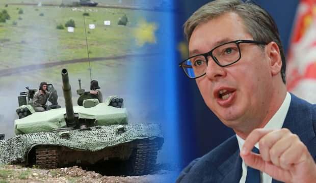 Balkanlarda "savaş oyunları!" Cumhurbaşkanı Vucic orduya "hazır ol" emri verdi - Haber 7 DÜNYA