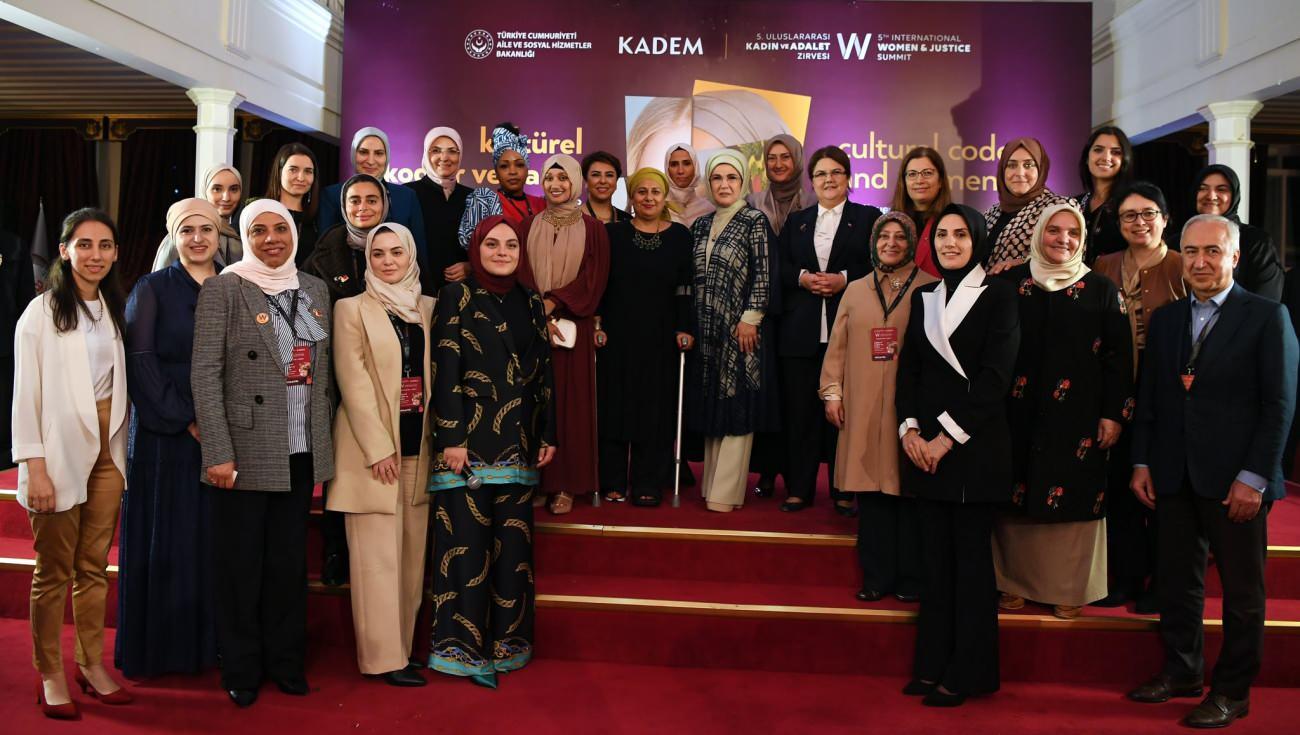 Emine Erdoğan Uluslararası Kadın ve Adalet Zirvesinde STK temsilcileri konuştu