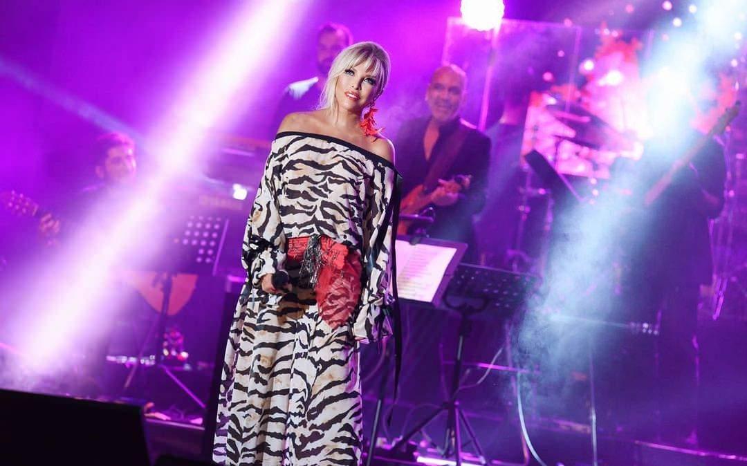 Ajda Pekkanın Antalya konserinden