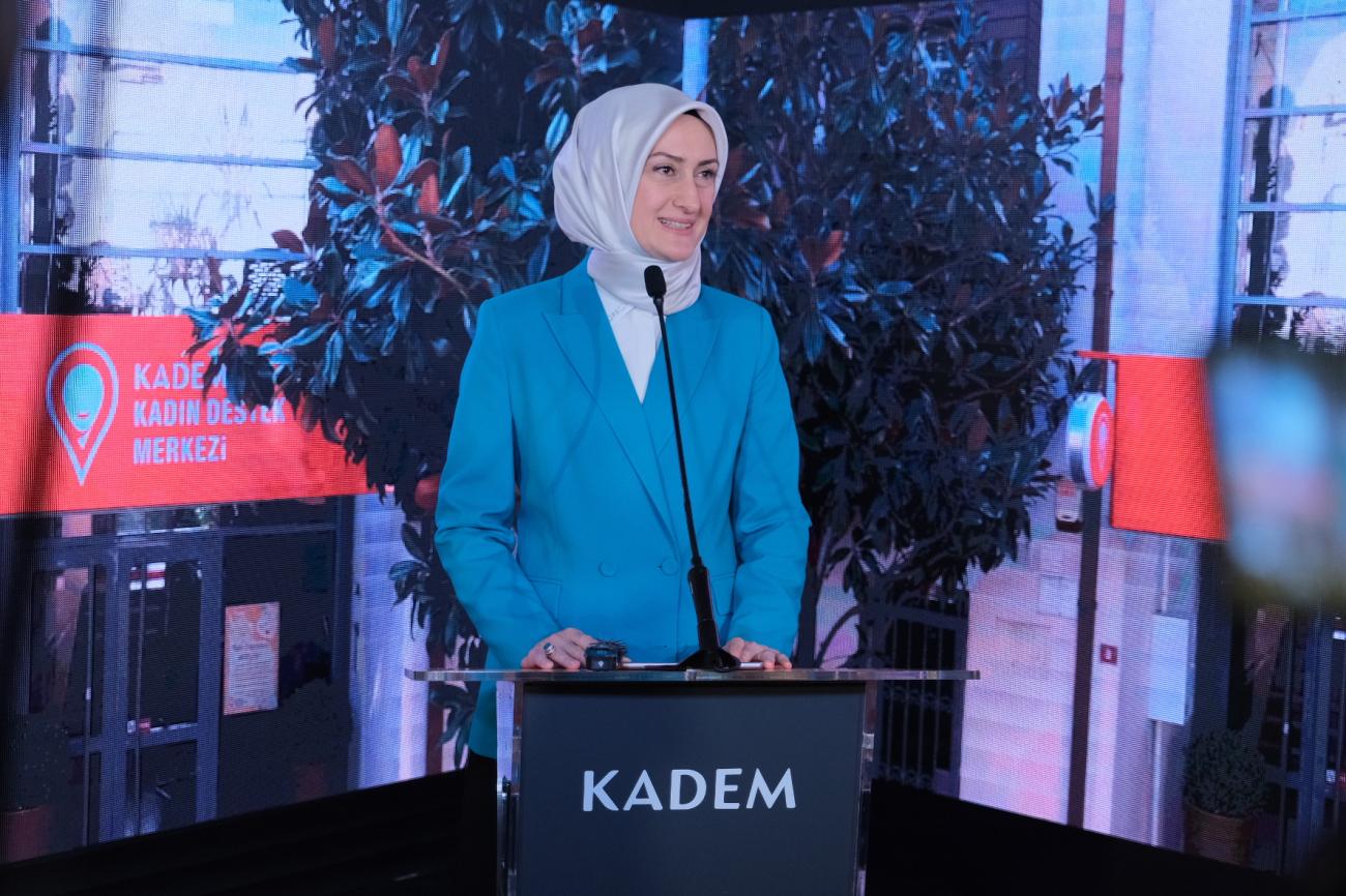 KADEM Yönetim Kurulu Başkanı Saliha Okur Gümrükçüoğlu