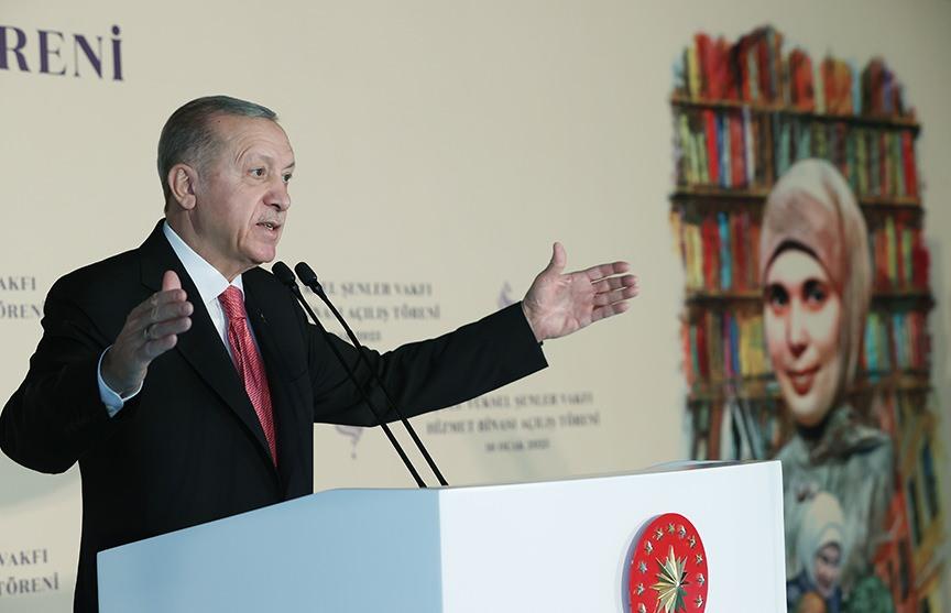 Cumhurbaşkanı Erdoğan Şule Yüksel Şenler Vakfı açılışında konuştu
