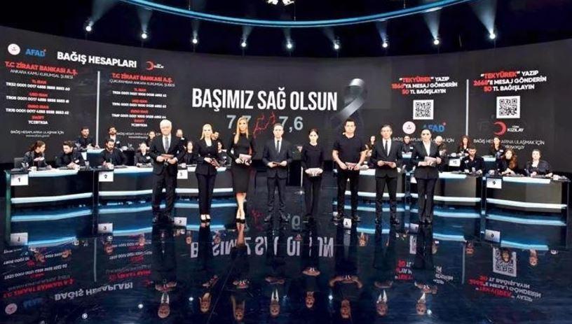 Depremzedeler için Türkiye Tek Yürek kampanyasıyla birleşti