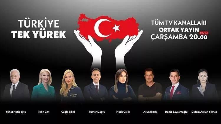 Türkiye Tek Yürek kampanyasını kimler sunacak