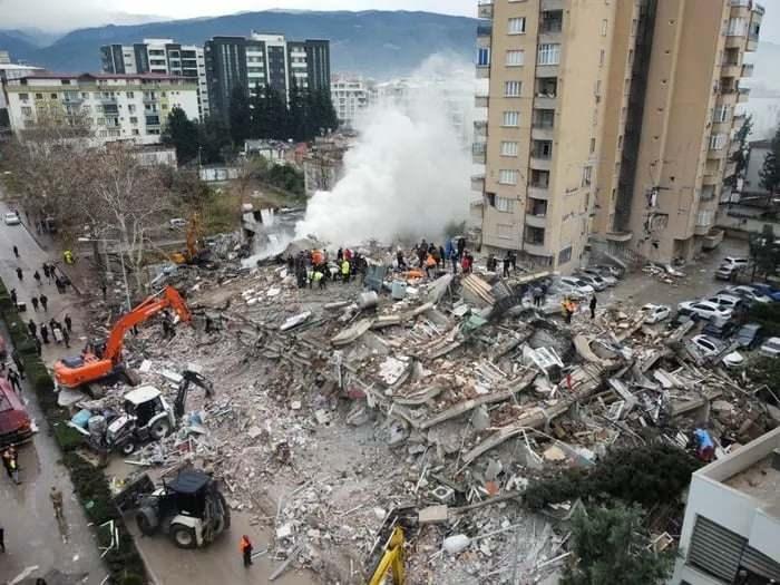 Kahramanmaraş merkezli depremlerden kareler