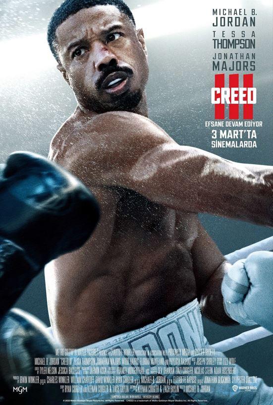 Creed III: Efsane Geri Dönüyor film afişi