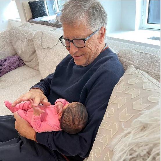 Bill Gates ve torunu