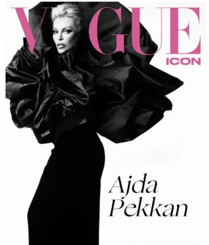 Ajda Pekkan Vogue için kamera karşısına geçti