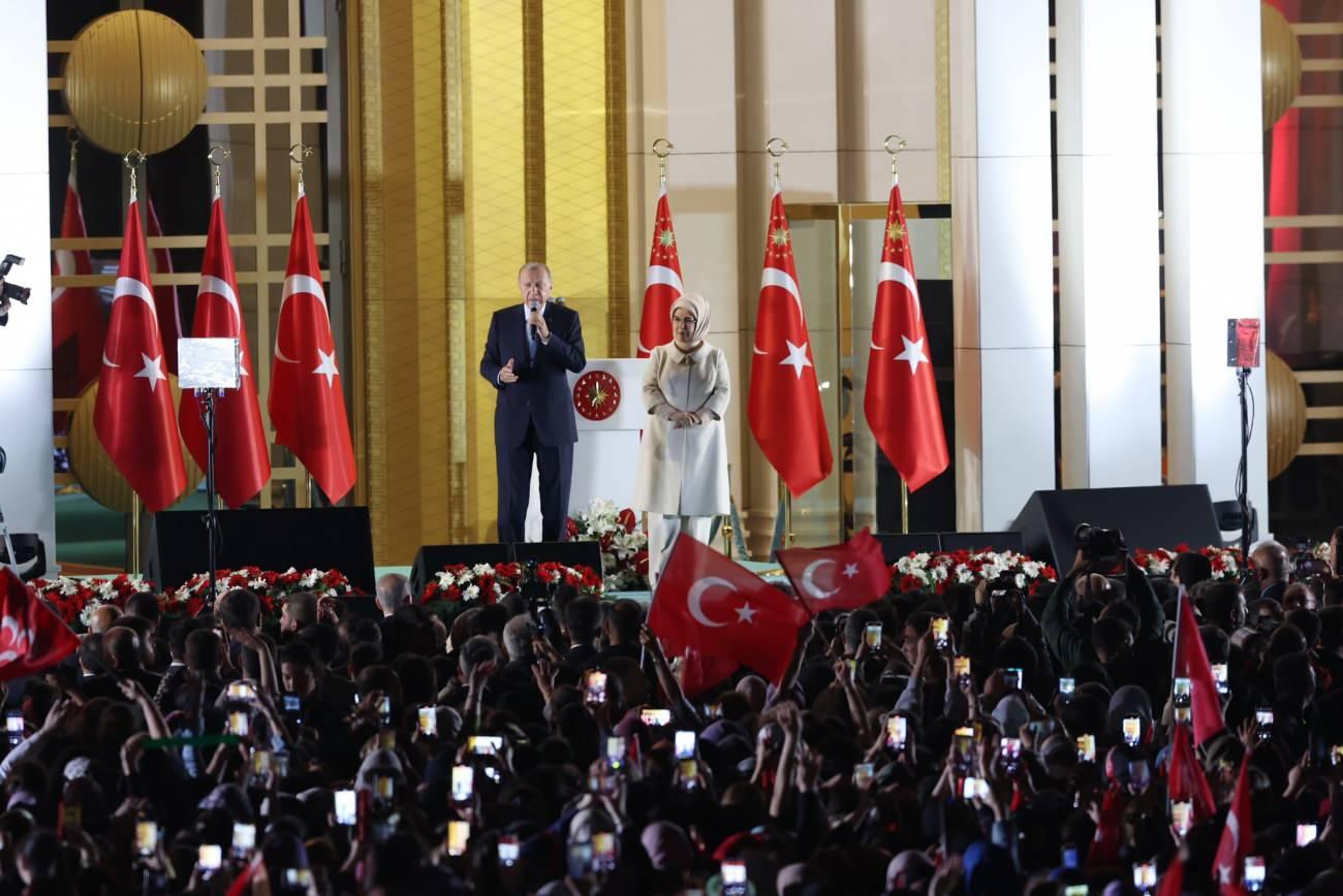 Cumhurbaşkanı Recep Tayyip Erdoğan ve eşi Emine Erdoğan